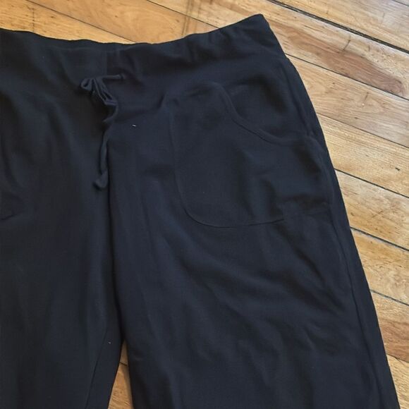 Athletic Works Women’s sweat black pants size M (8-10) - Picture 2 of 4